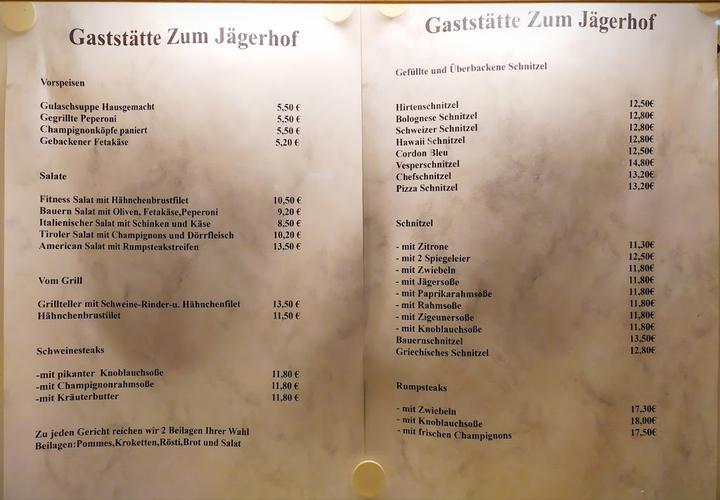 Gaststätte Zum Jägerhof